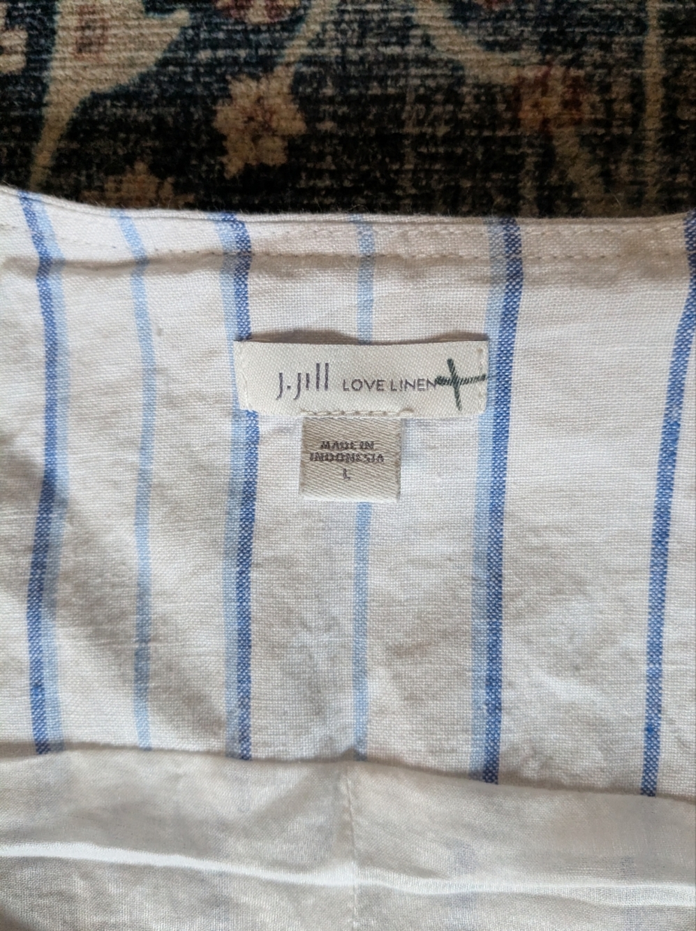 J Jill Love Linen Maxi Dress - Picture 6 of 8
